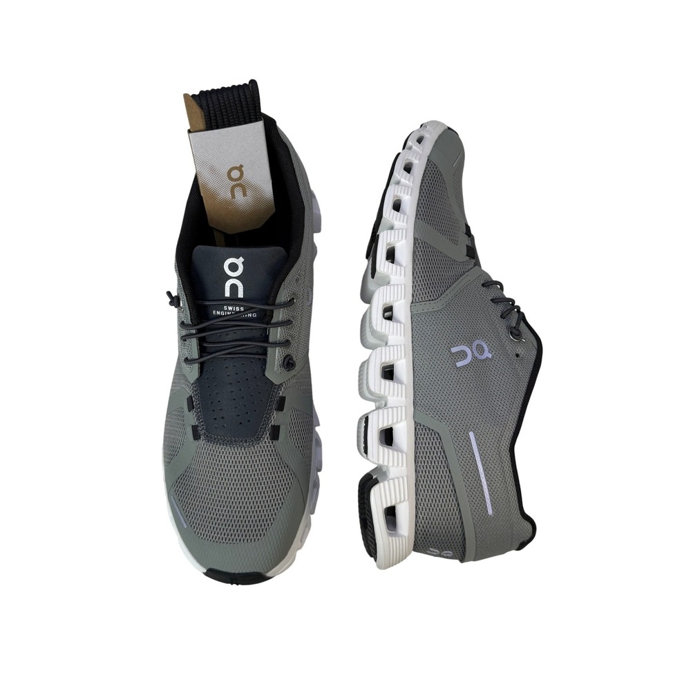 On Cloud 5 Running Shoes Womens 11 Green Kelp Shadow Gray 59.98557‎